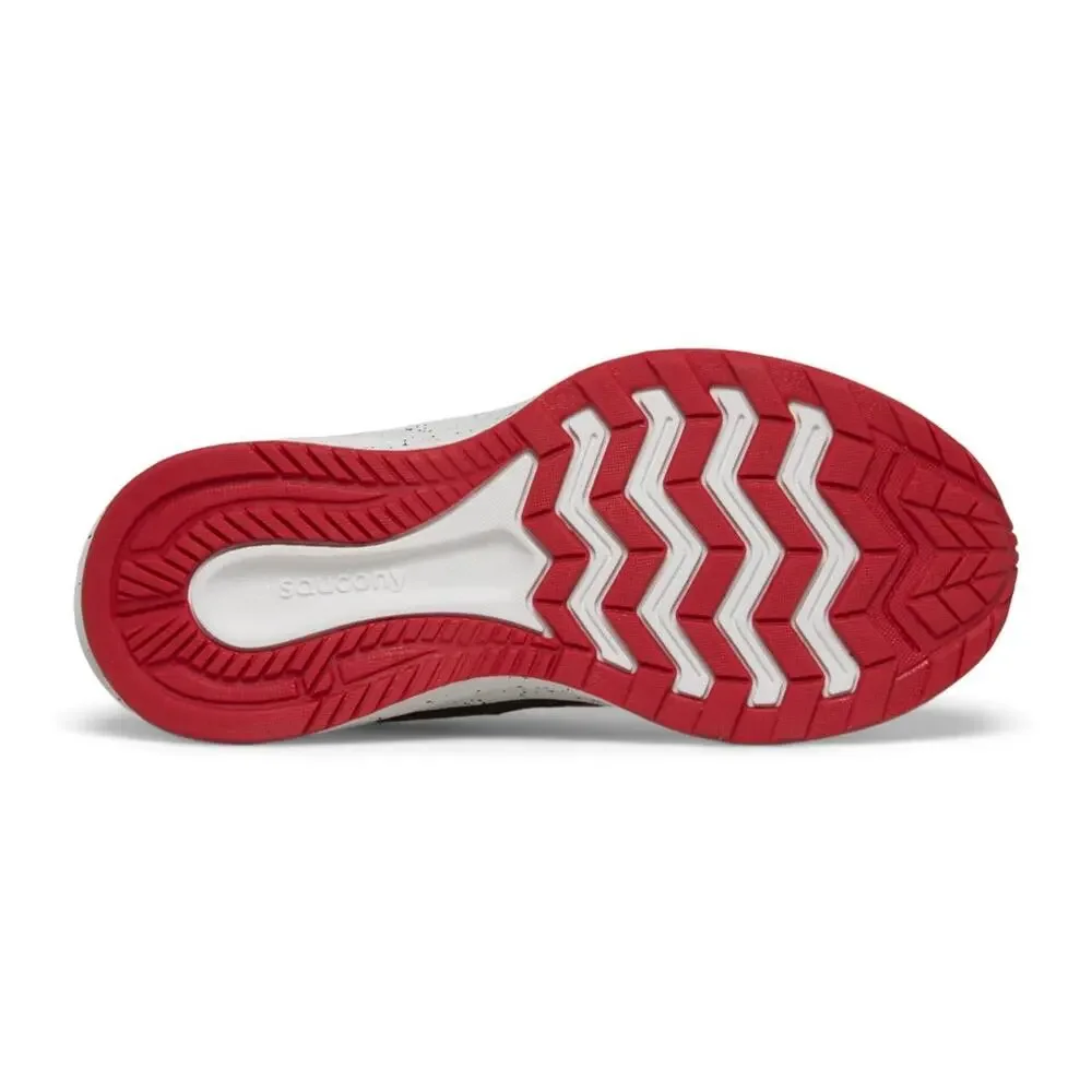 SAUCONY UNISEX COHESION KDZ SNEAKERS (LITTLE KID/BIG KID) BLACK/RED 4.5 MEDIUM